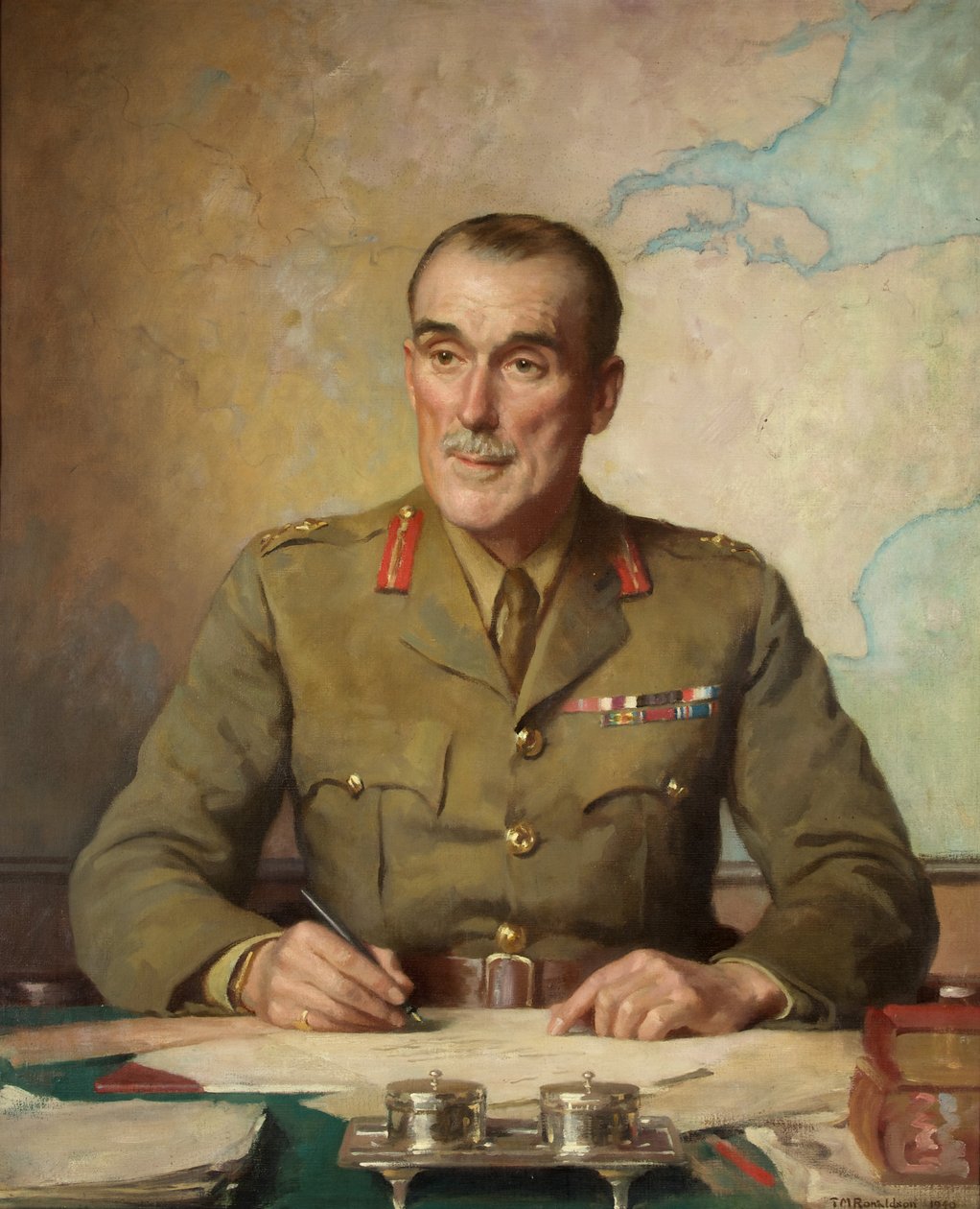 Brigadegeneral John Hay Beith (Pseudonym: Ian Hay) von Thomas Martine Ronaldson