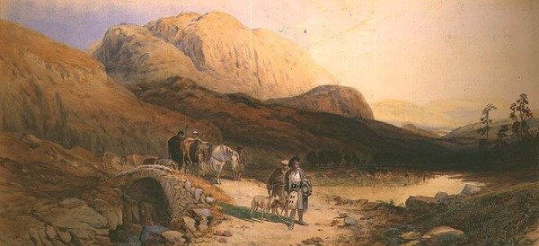 Rückkehr vom Hügel von Thomas Miles Richardson