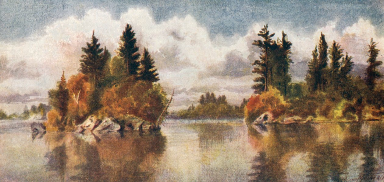 Herbst am Lake of Bays, Muskoka von Thomas Mower Martin