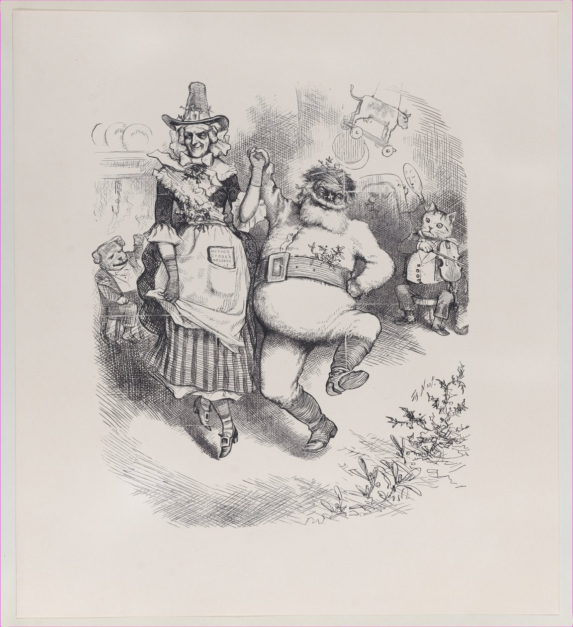 Ein fröhliches Weihnachten, 3. Januar 1880 von Thomas Nast