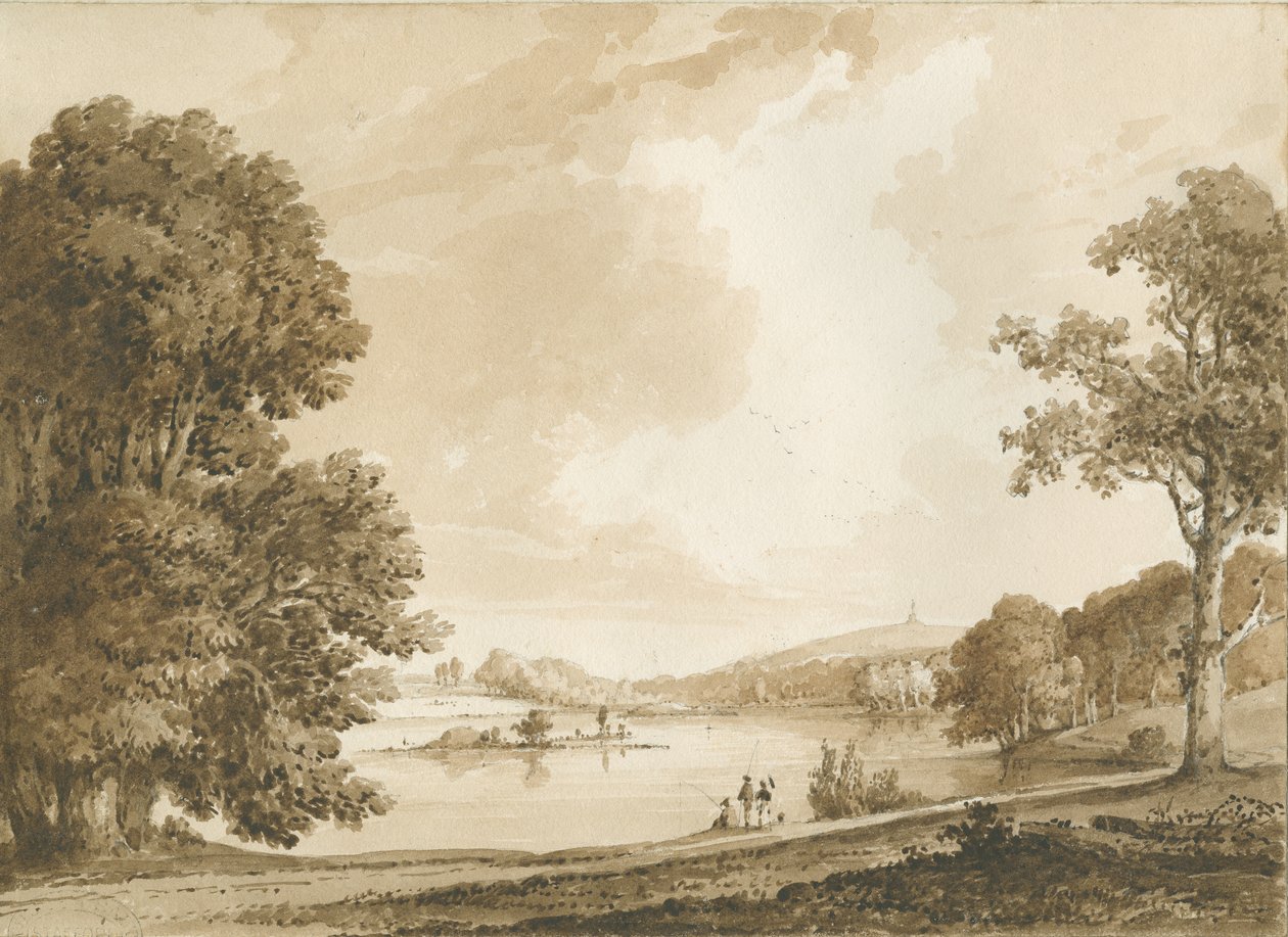 Hanford Kirche von Thomas Peploe Wood