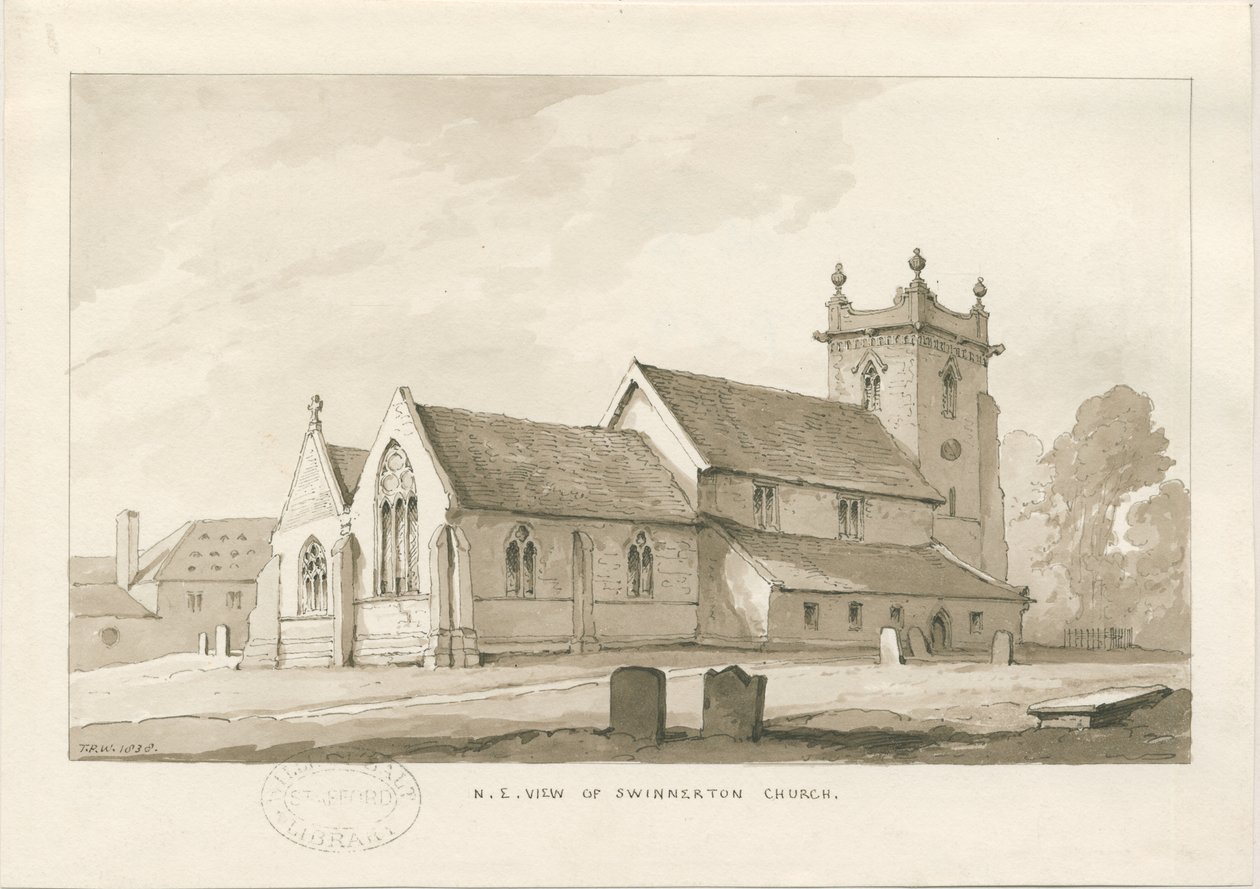 Swynnerton Kirche von Thomas Peploe Wood