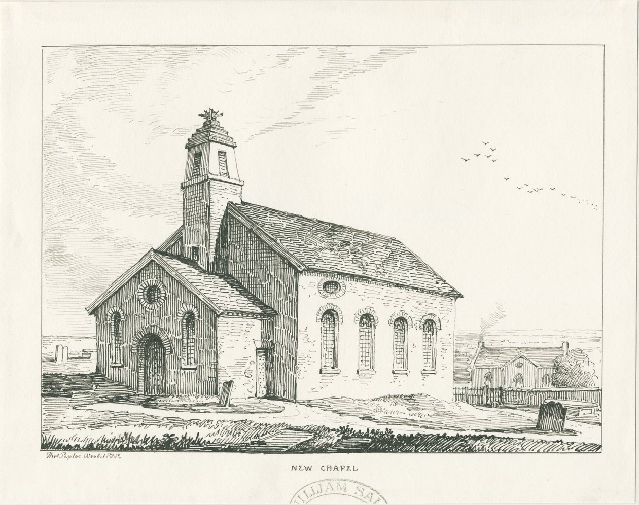 Wolstanton - Neue Kapelle von Thomas Peploe Wood