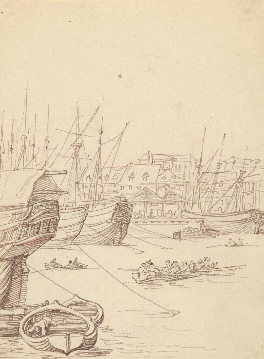 Albumzeichnung von Thomas Rowlandson