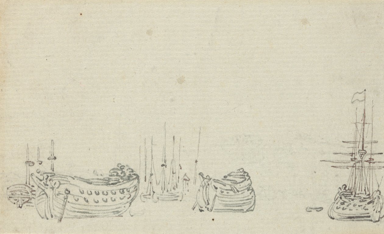 Albumzeichnung von Thomas Rowlandson