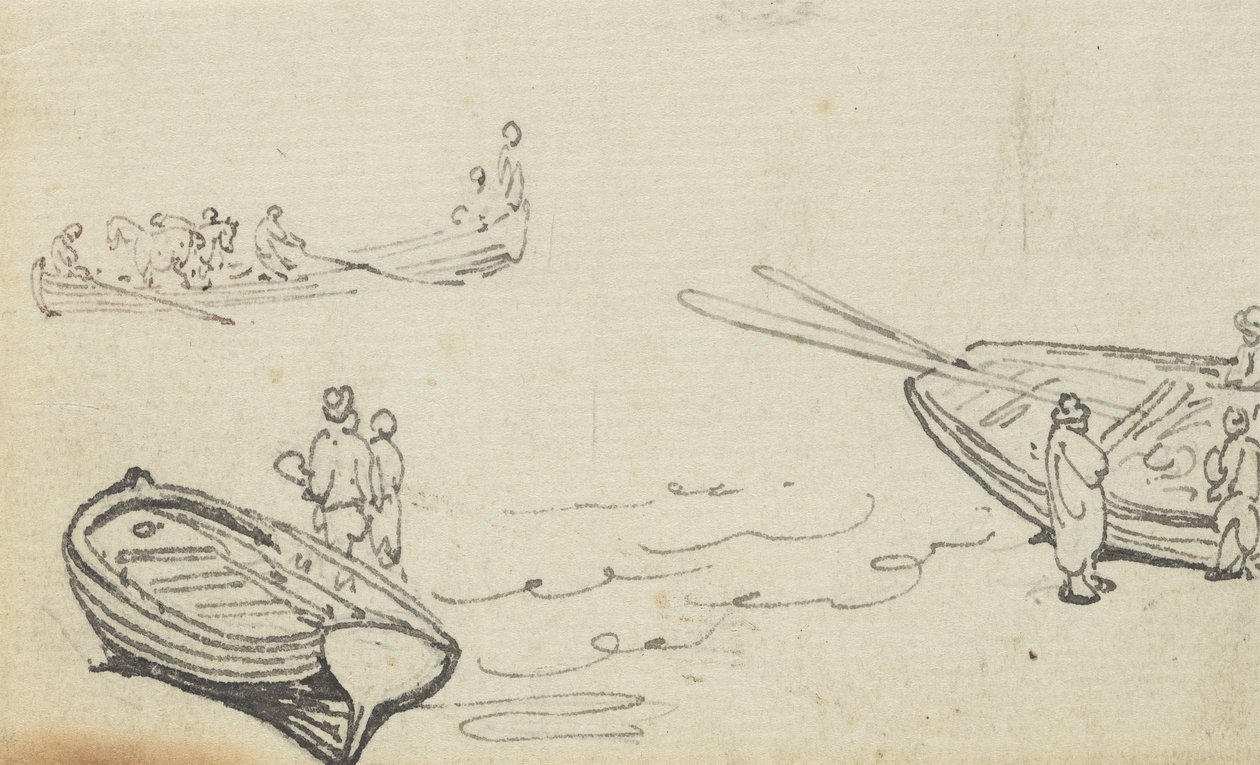 Albumzeichnung von Thomas Rowlandson