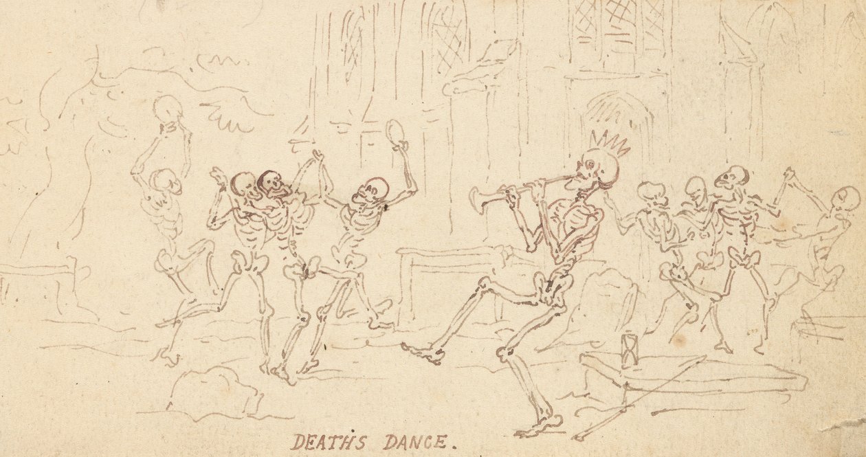 Albumzeichnung von Thomas Rowlandson