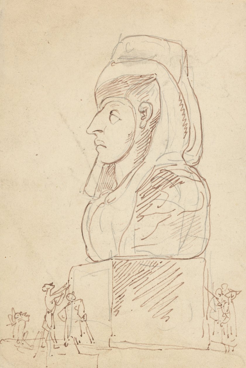 Albumzeichnung von Thomas Rowlandson
