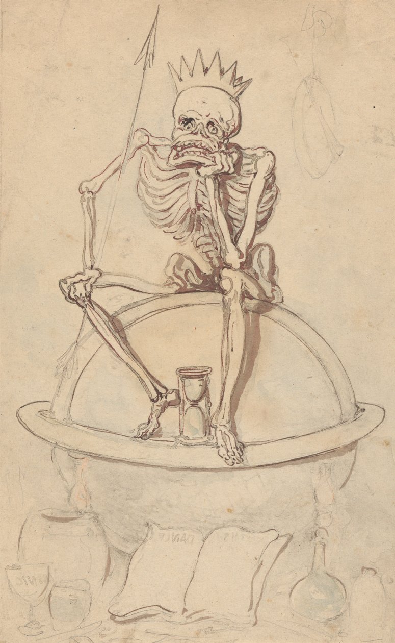 Albumzeichnung von Thomas Rowlandson