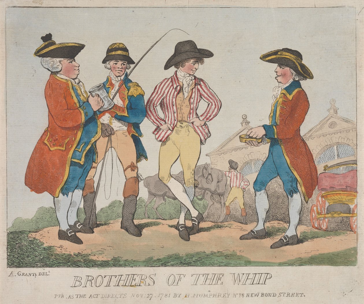 Brüder der Peitsche von Thomas Rowlandson