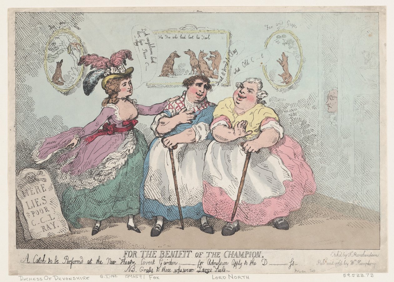 Zum Wohle des Champions, 20. Mai 1784 von Thomas Rowlandson