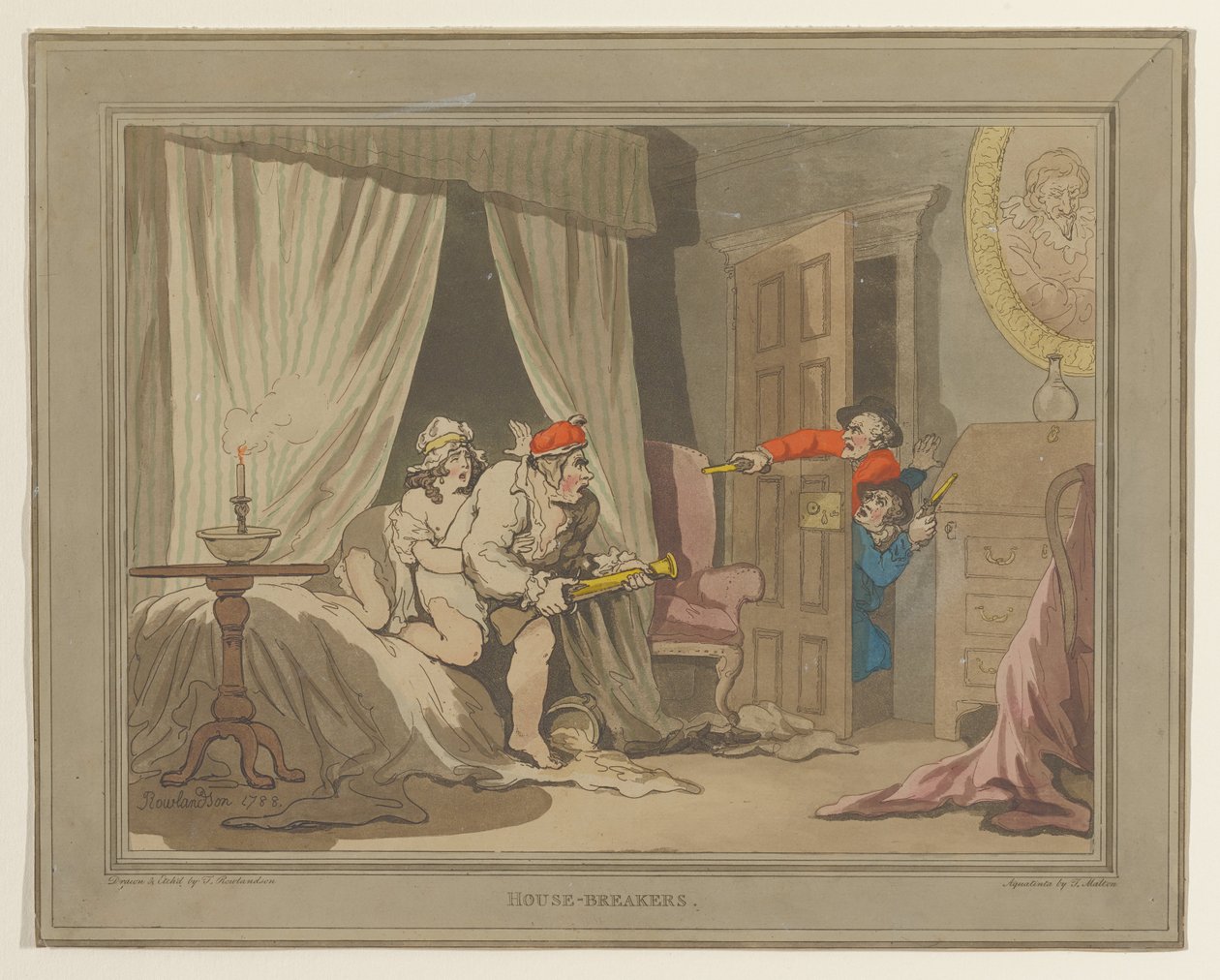 Einbrecher von Thomas Rowlandson