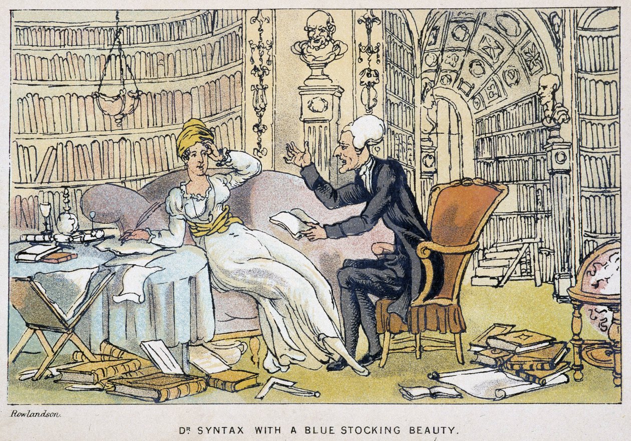 Der Doktor und eine Intellektuelle - in „Doctor Syntax