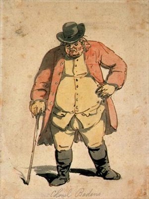 Porträt von Joseph Boden, ca. 1806-11 von Thomas Rowlandson