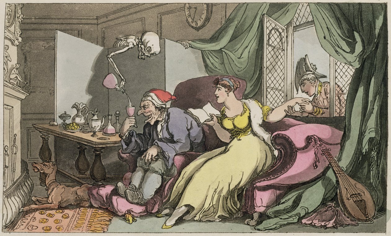 Die Hochzeitsreise, Illustration aus 