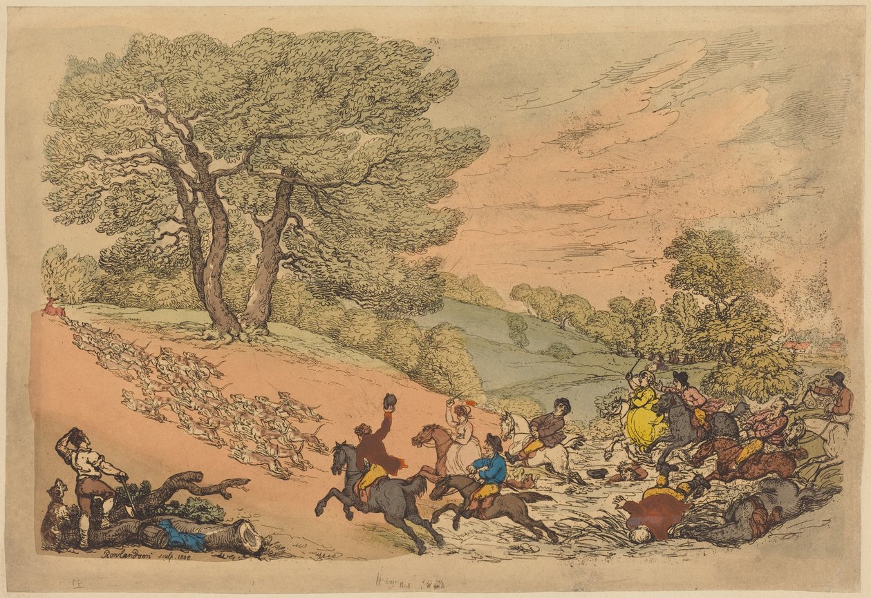 Die Jagd von Thomas Rowlandson