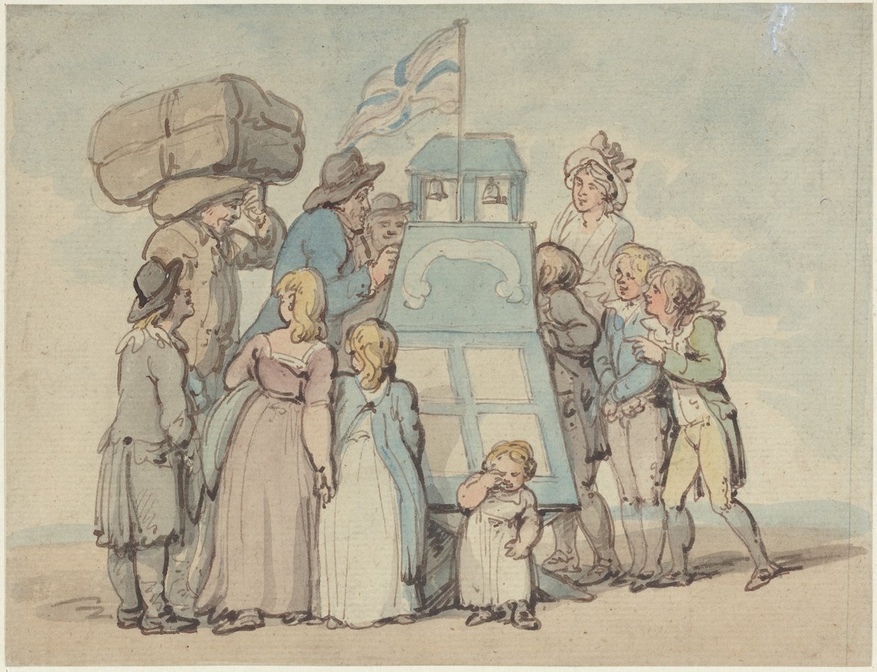 Das Guckloch von Thomas Rowlandson