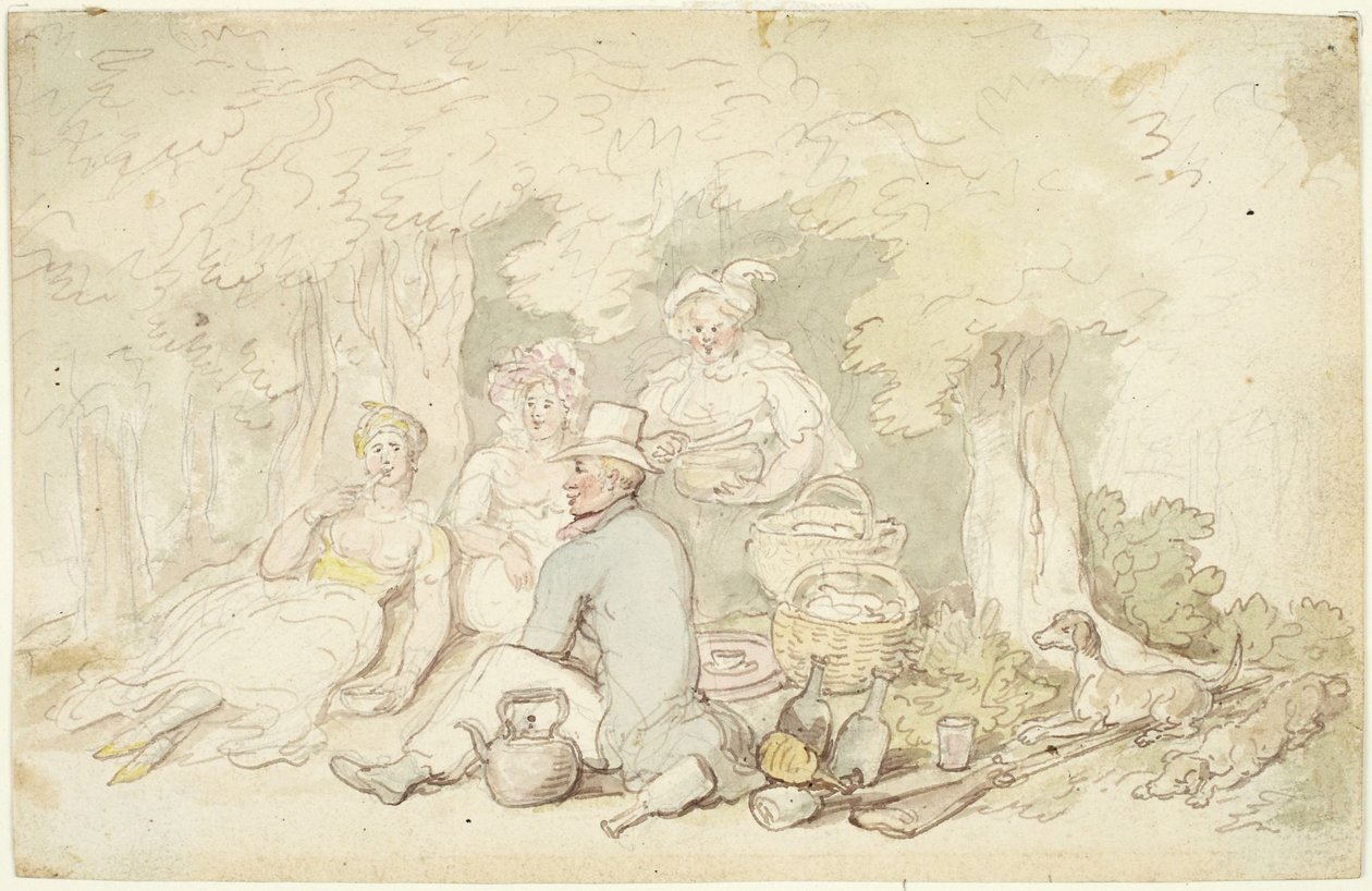 Das Picknick von Thomas Rowlandson