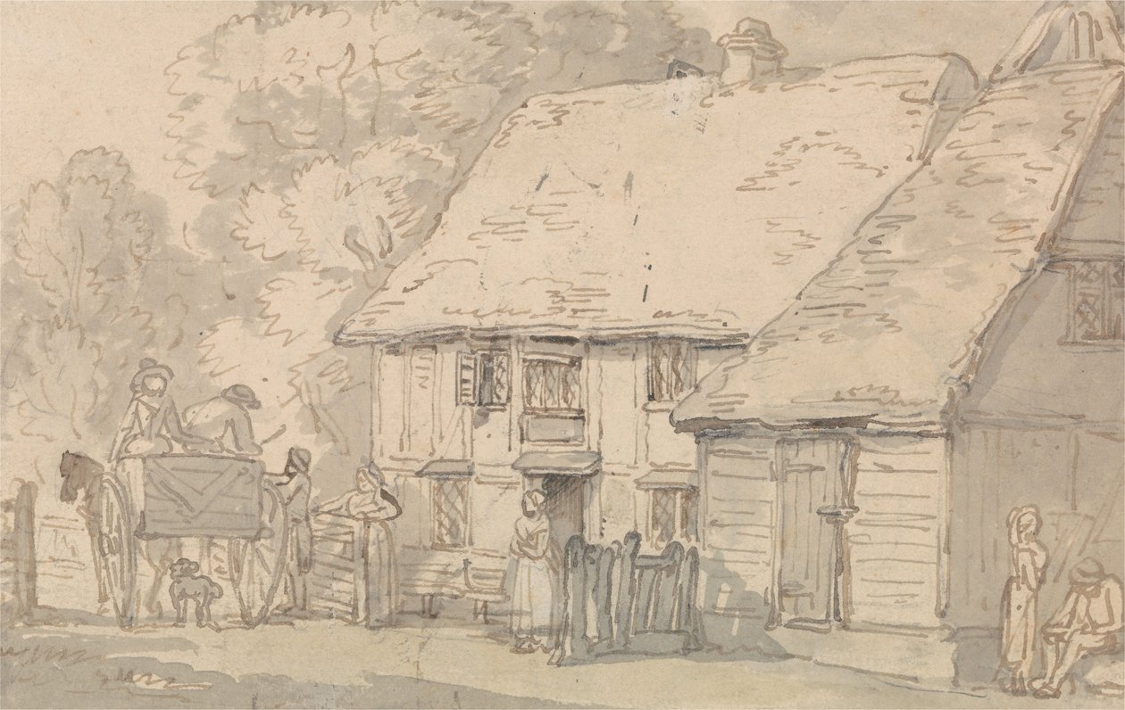 Das Mauttor von Thomas Rowlandson