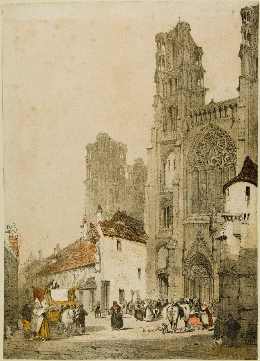 Malerische Architektur in Paris, Gent, Antwerpen, Touen usw. von Thomas Shotter Boys
