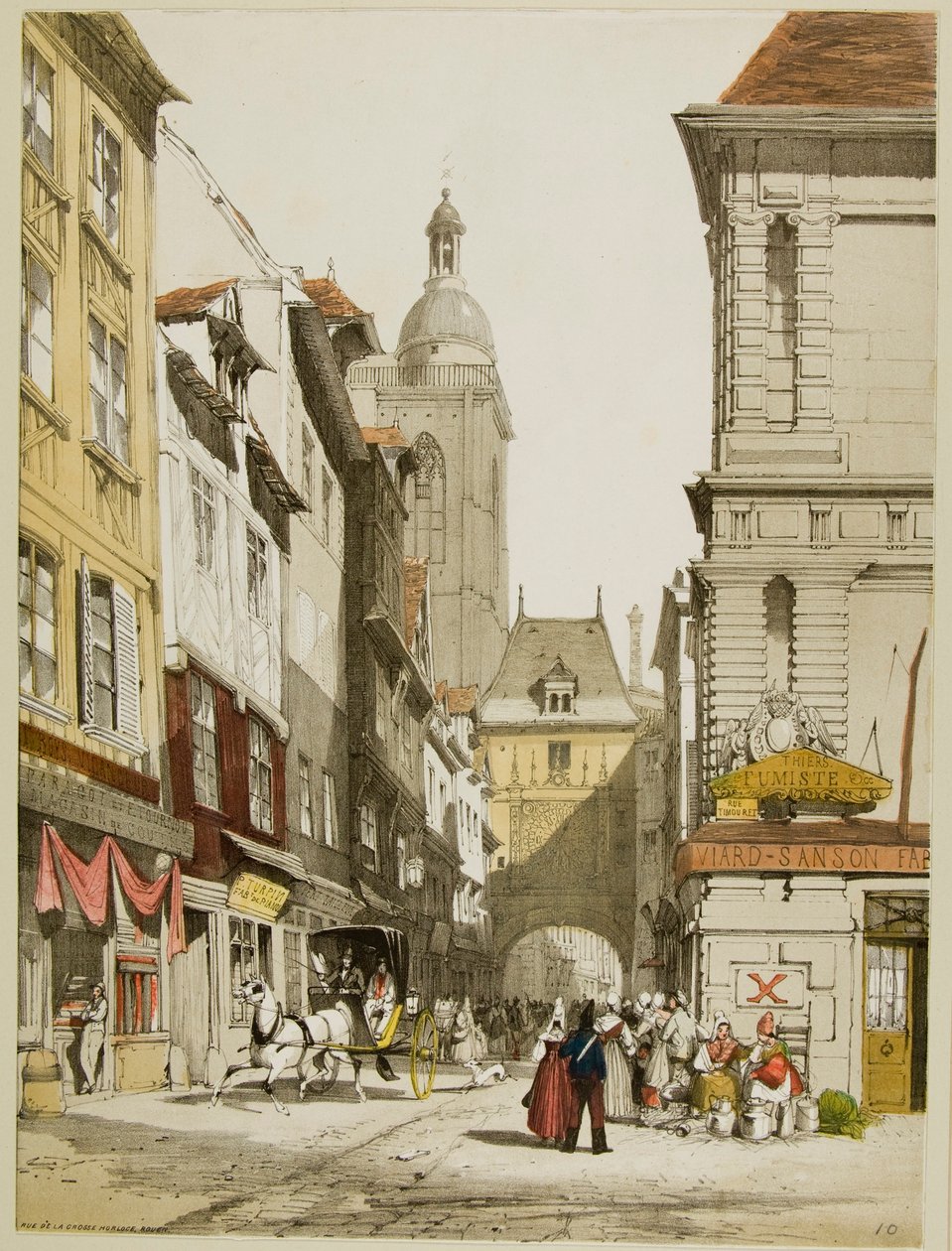 Malerische Architektur in Paris, Gent, Antwerpen, Rouen, etc. von Thomas Shotter Boys