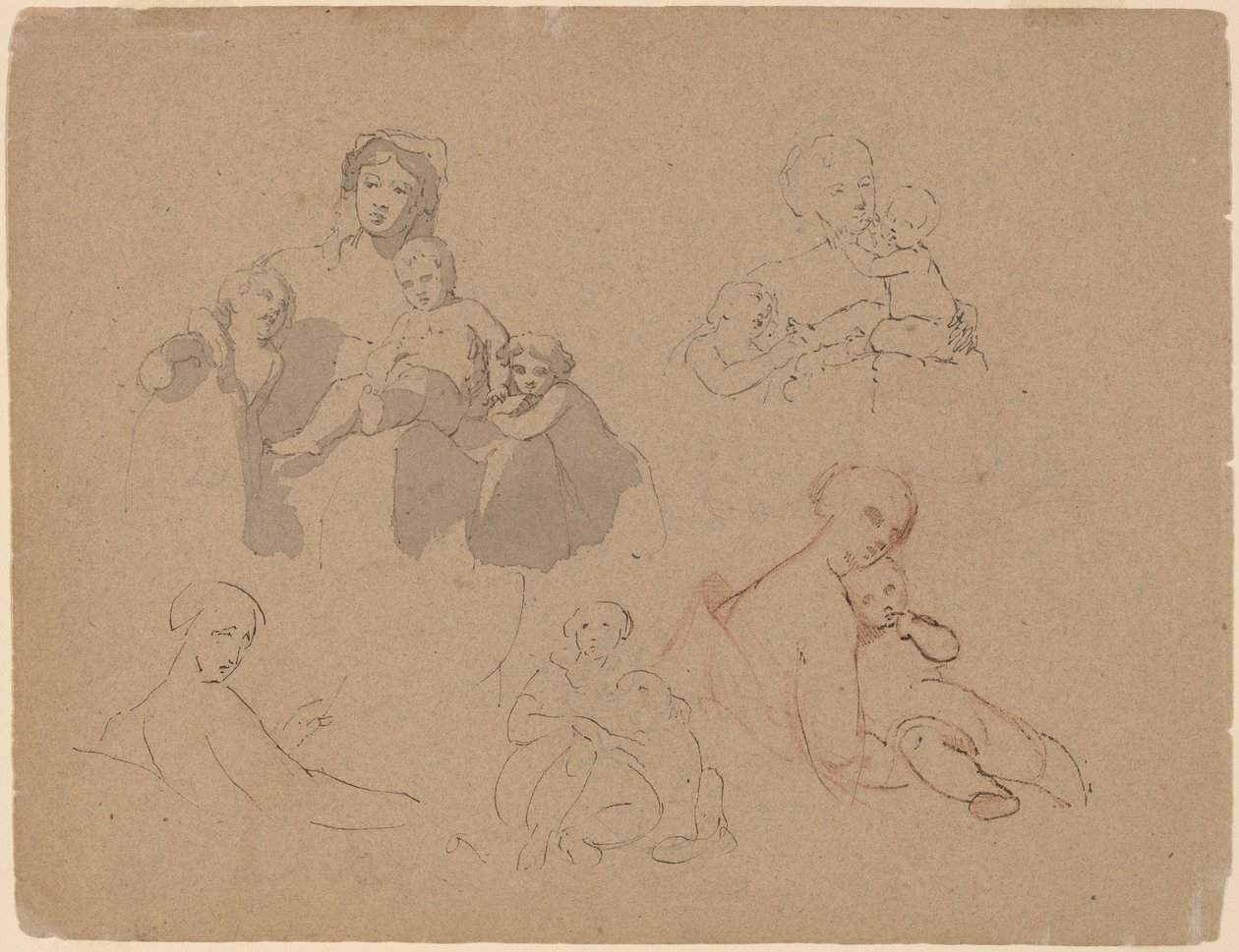 Studien: Major Thomas Biddle und Thomas Wilcocks Sully von Thomas Sully