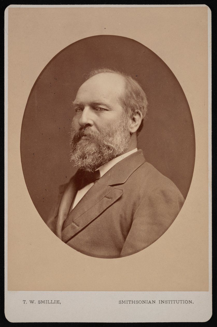 Porträt von James Abram Garfield 1831-1881, Juni 1880 von Thomas William Smillie