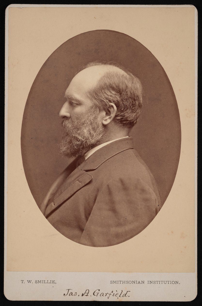 Porträt von James Abram Garfield 1831-1881, Juni 1880 von Thomas William Smillie