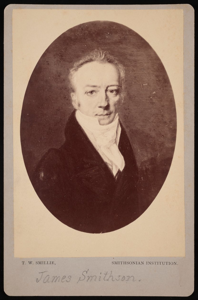 Porträt von James Smithson 1765-1829 von Thomas William Smillie