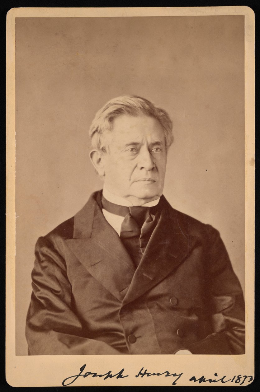 Porträt von Joseph Henry 1797-1878, April 1873 von Thomas William Smillie
