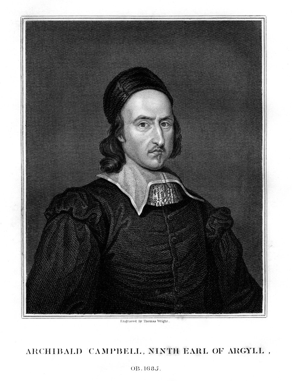 Archibald Campbell, 9. Earl of Argyll, Staatsmann von Thomas Wright