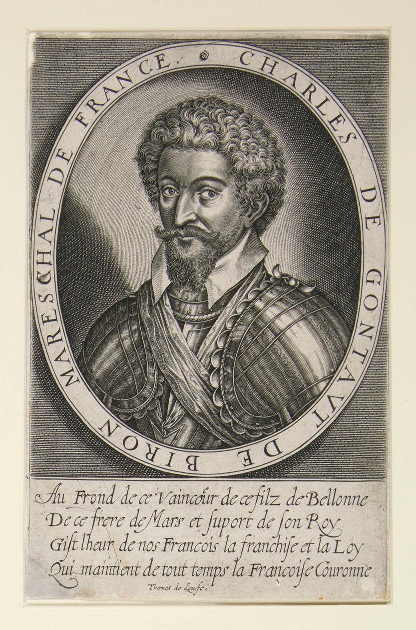 Charles de Gontaut, Herzog von Biron, Marschall von Frankreich von Thomas de Leu