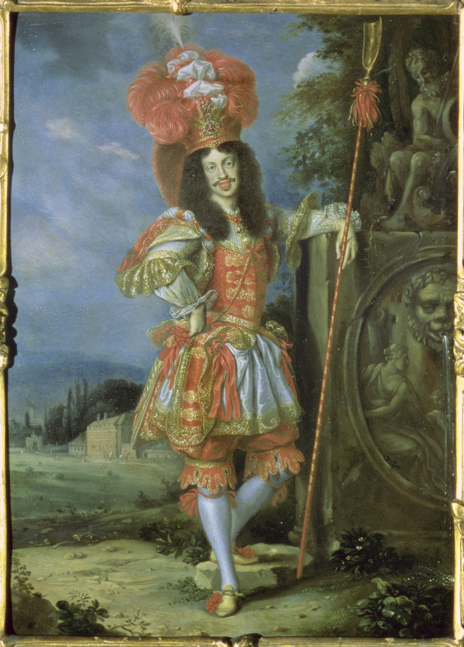 Leopold I. (1640-1705), Heiliger Römischer Kaiser, im Theaterkostüm, verkleidet als Acis aus La Galatea, einer Favola von Antonio Draghi, 1667 von Thomas of Ypres