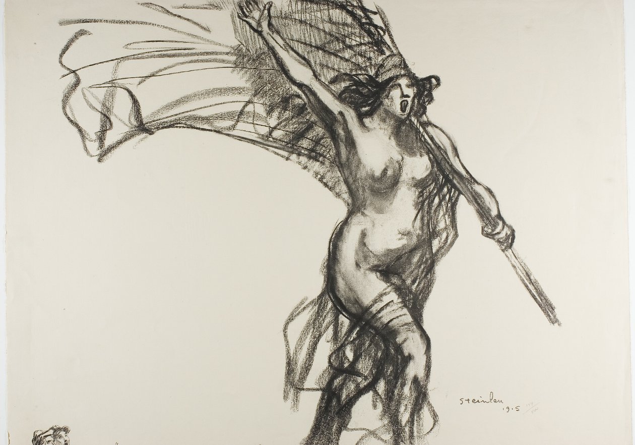 Die Republik ruft uns..., Platte fünfzehn aus Actualités von Théophile Alexandre Pierre Steinlen
