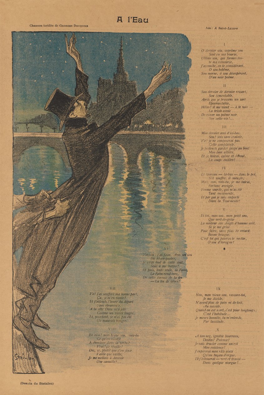 Gil Blas Illustré: Am Wasser A l
