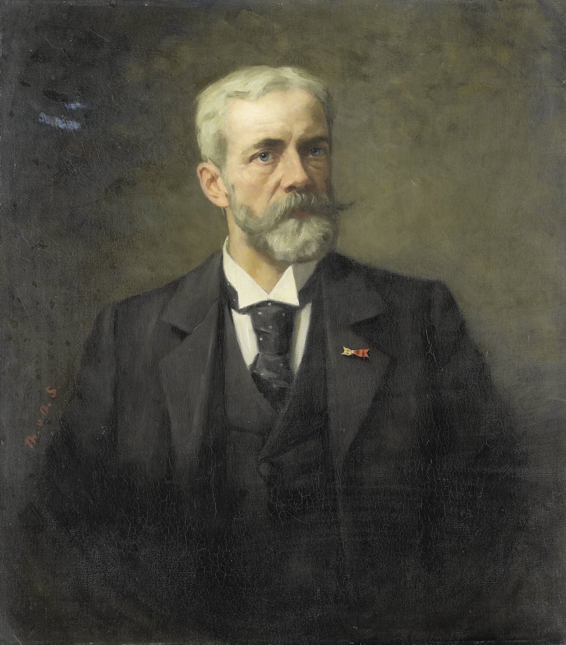 Frederik Daniël Otto Obreen (1840-96). Hauptdirektor des Rijksmuseums, Amsterdam von Thérèse Schwartze
