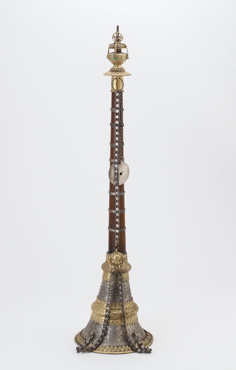 Paar von Schilfrohren (gya-ling) von Tibetan School