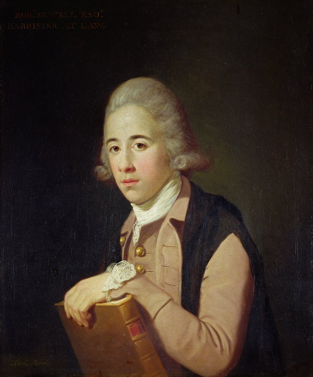 Porträt von Robert Sewell (geb. 1735) um 1762 von Tilly Kettle