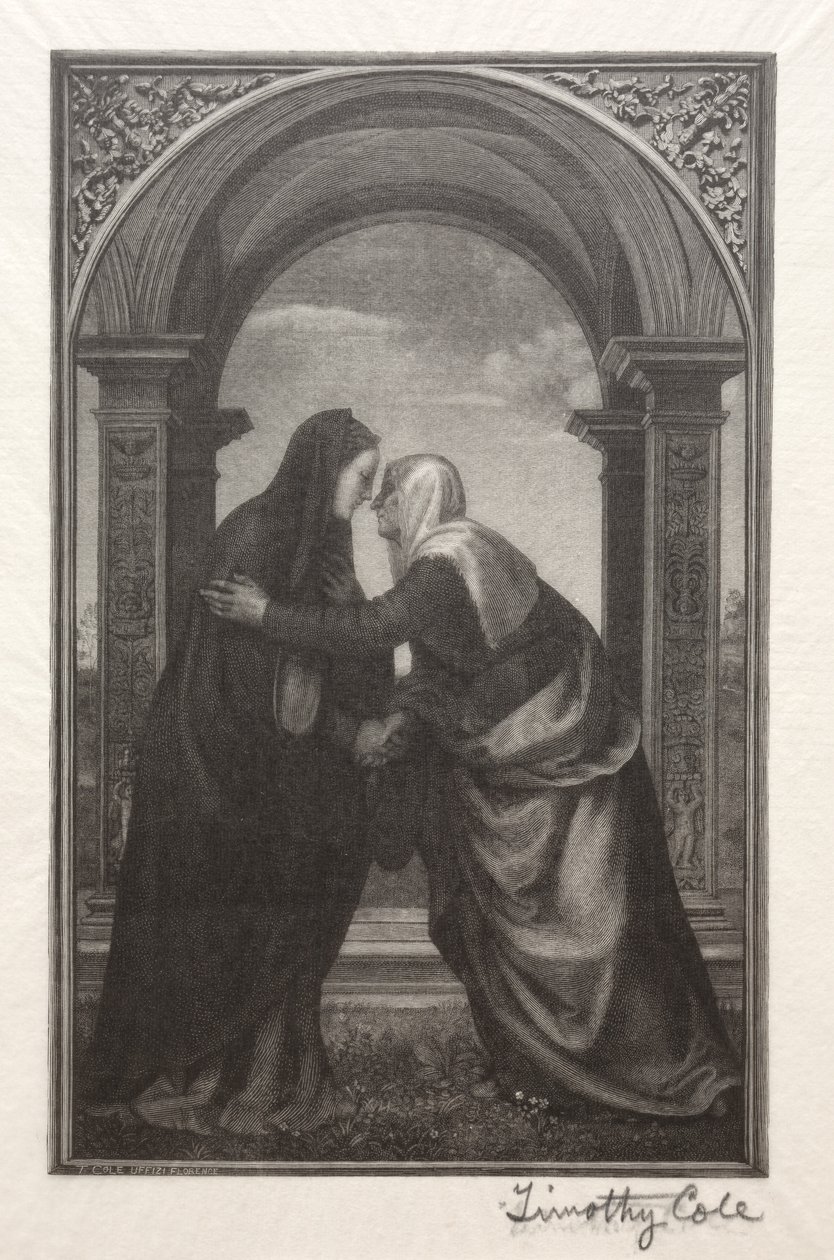 Alte italienische Meister: Die Heimsuchung, 1888-1892 von Timothy Cole