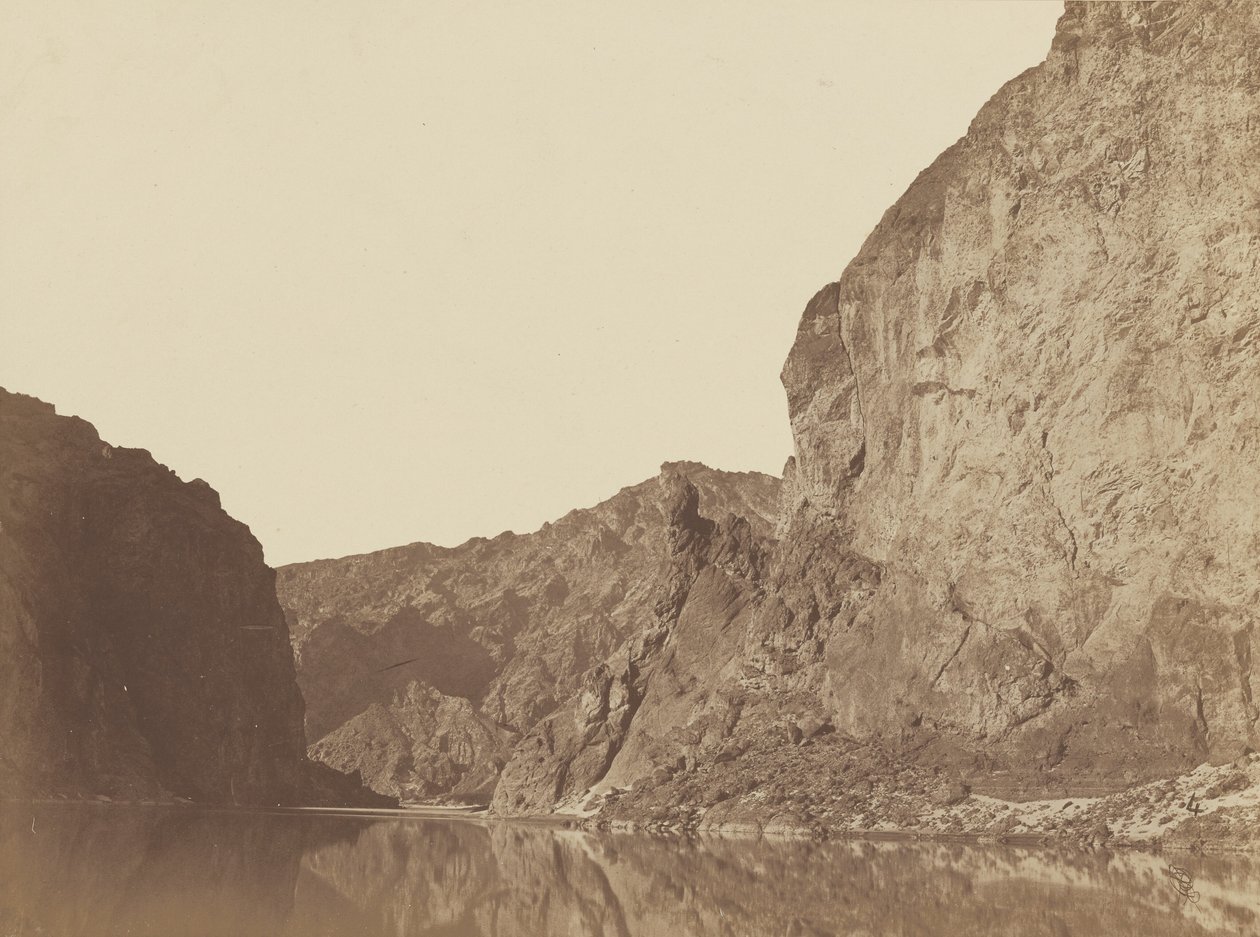 Black Canyon, Colorado River, Blick flussabwärts vom Big Horn Camp, #4 von Timothy H. O