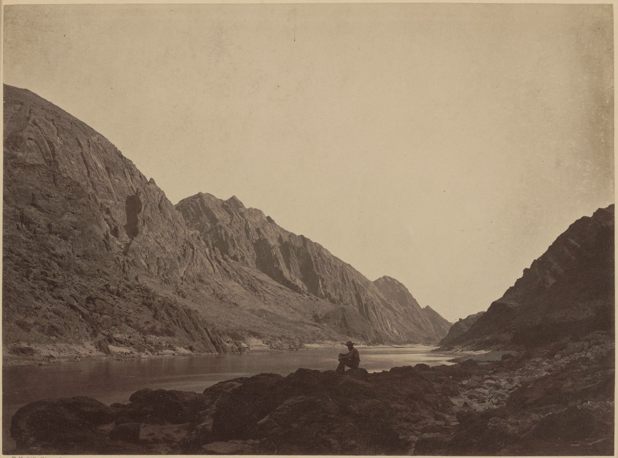 Eisberg-Canyon, Colorado River, Blick nach oben von Timothy O