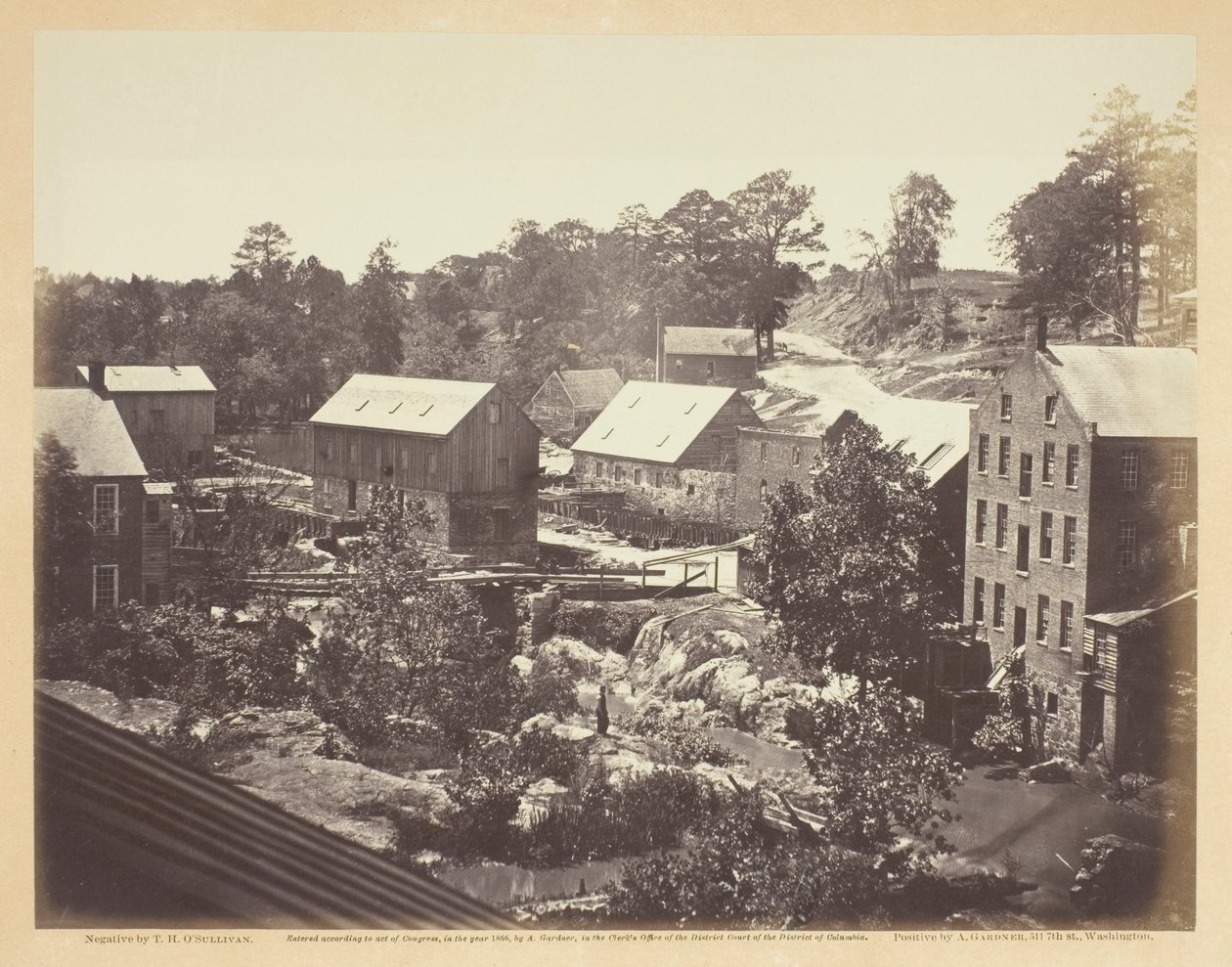 Blick auf den Appomattox River von Timothy O