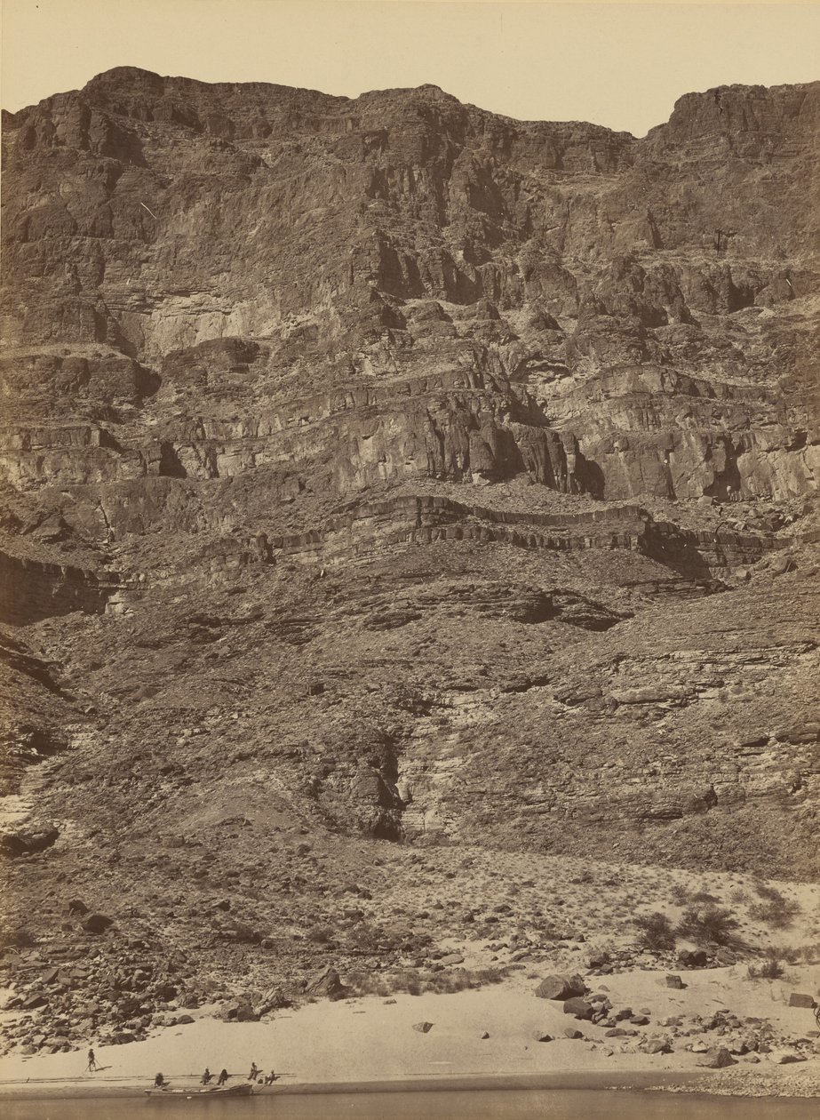 Wand im Grand Canyon, Colorado River, 1872 von Timothy O