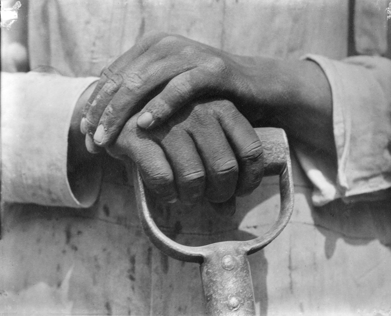 Hände eines Bauarbeiters, Mexiko, 1926 von Tina Modotti