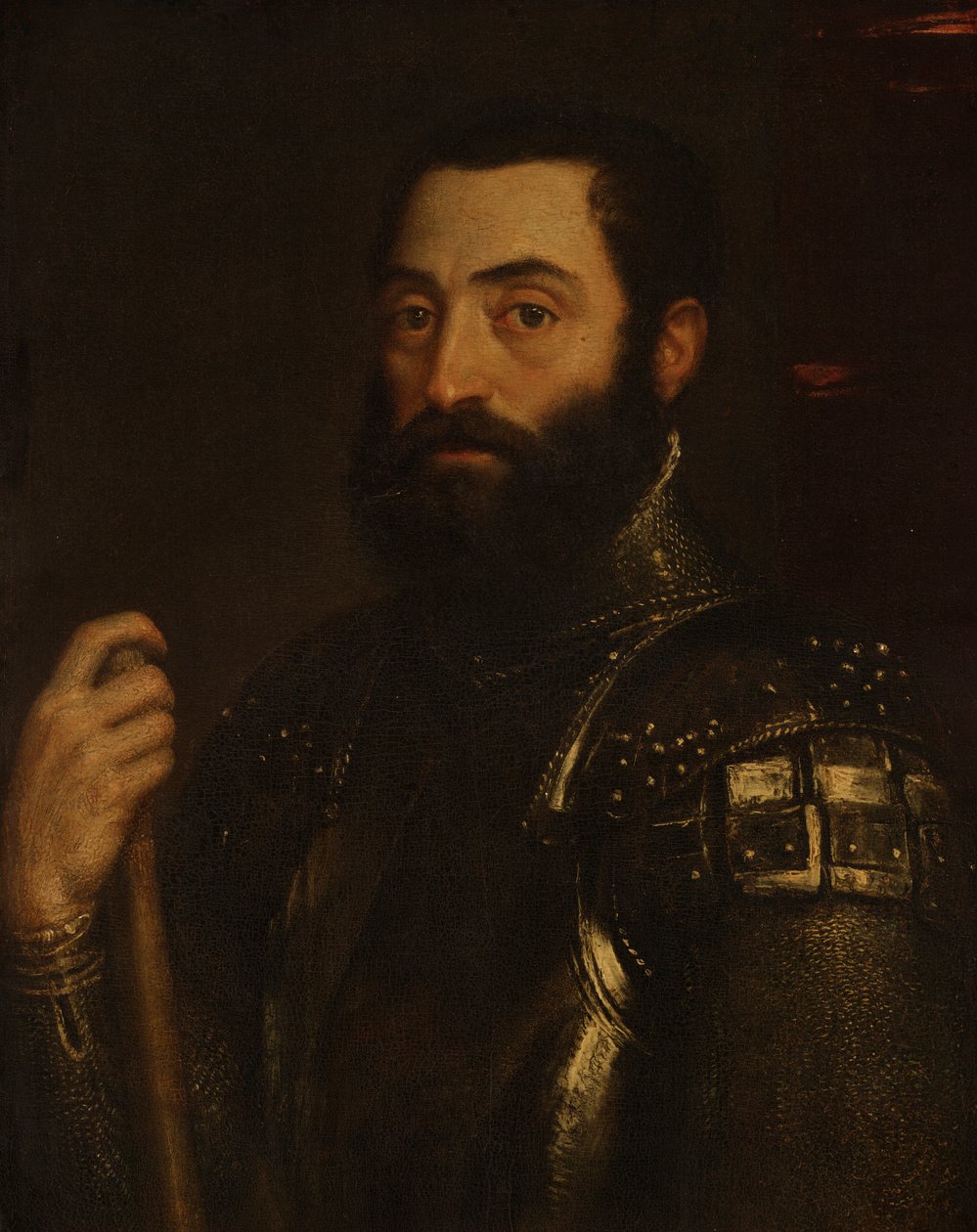 Porträt von Guidobaldo II della Rovere, Herzog von Urbino von Titian (Tiziano Vecellio)