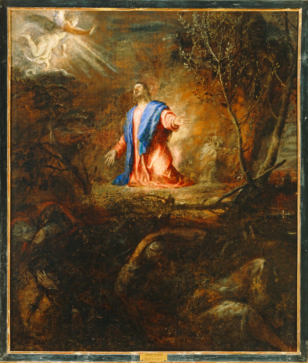 Christus betet im Garten der Oliven von Titian (c.1488 1576)