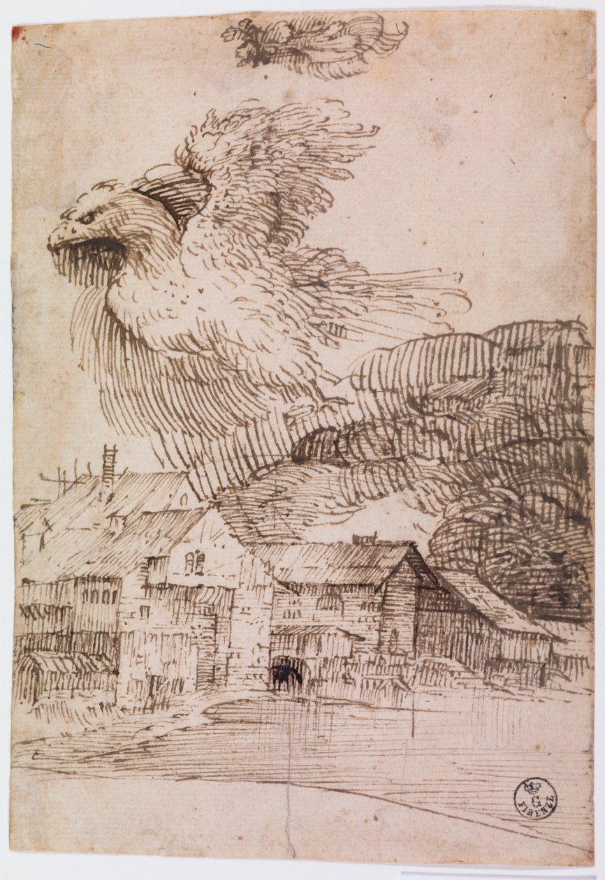 Häuser und ein Adler von Titian (c.1488 1576)
