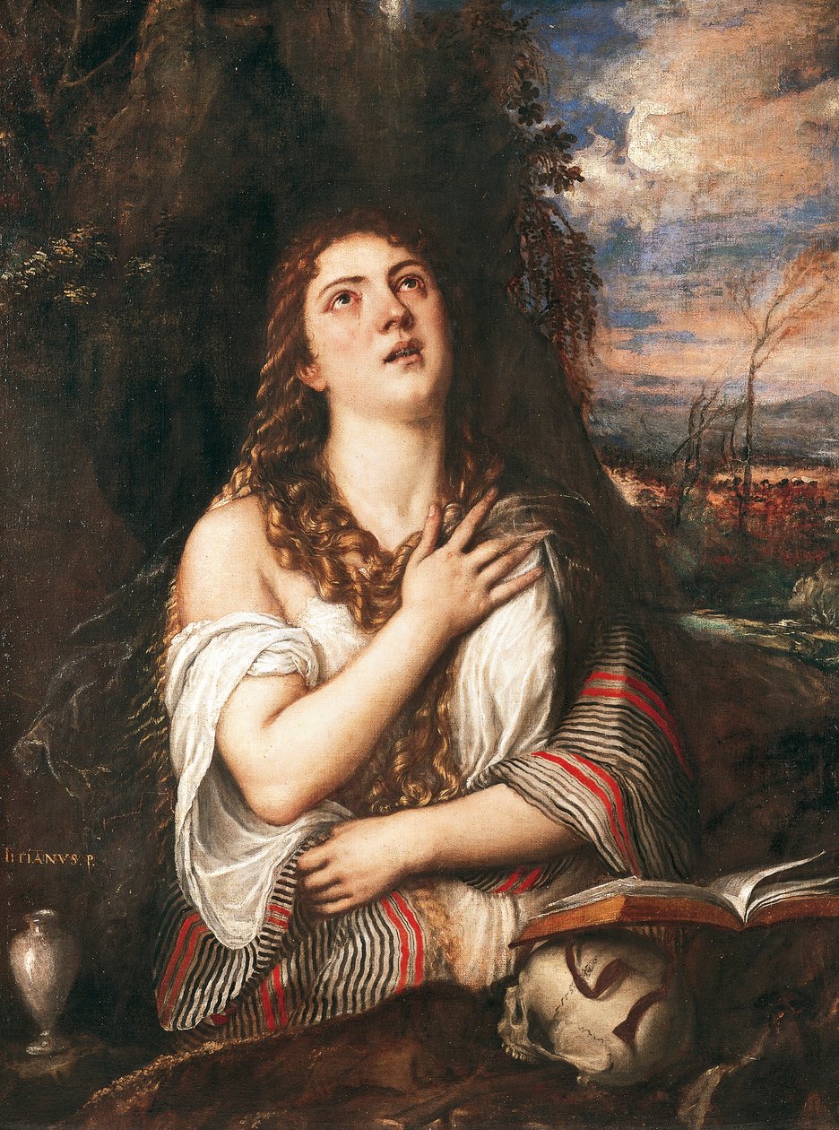 La Maddalena von Titian (c.1488 1576)