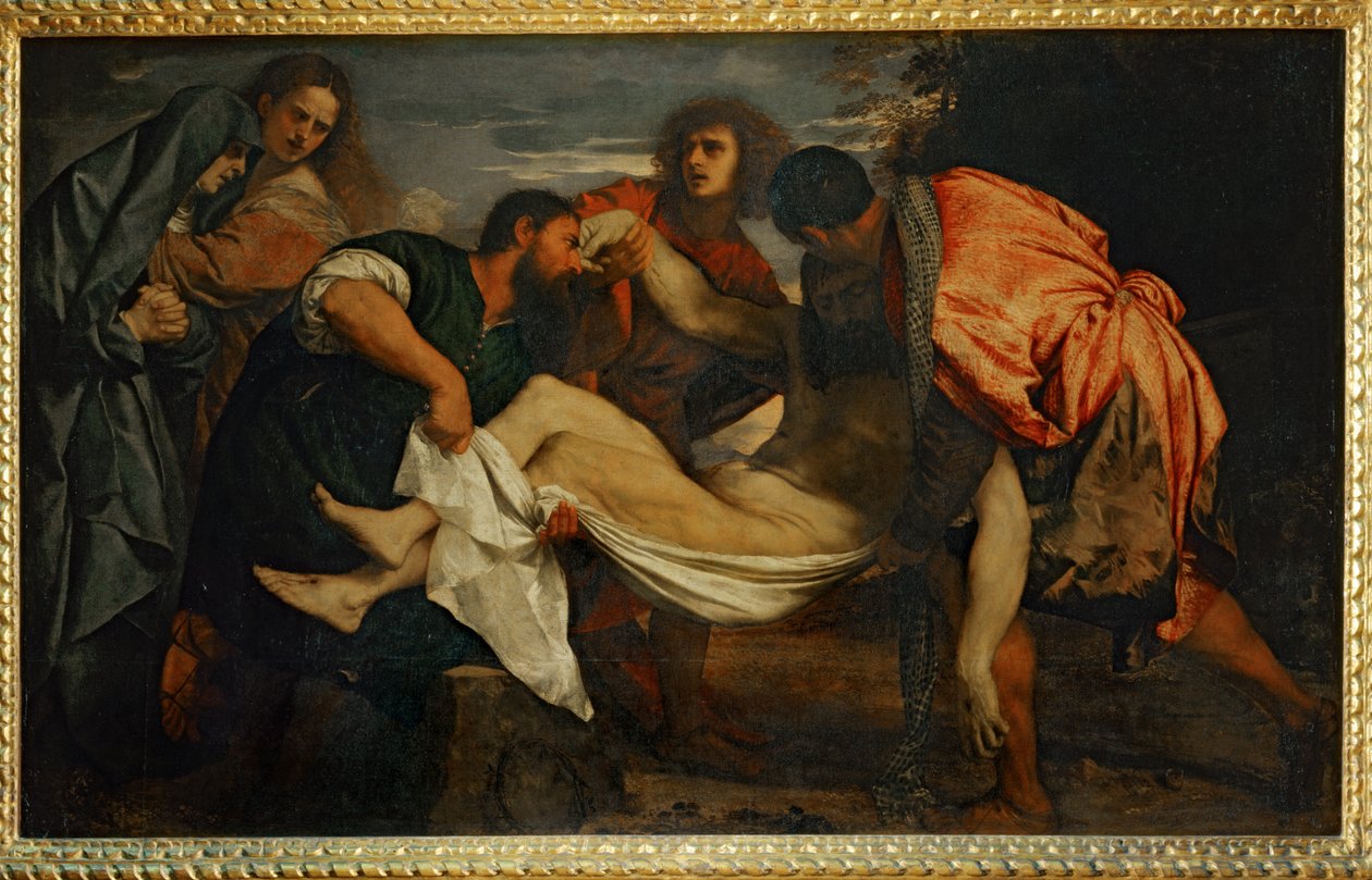Die Grablegung Christi von Titian (c.1488 1576)
