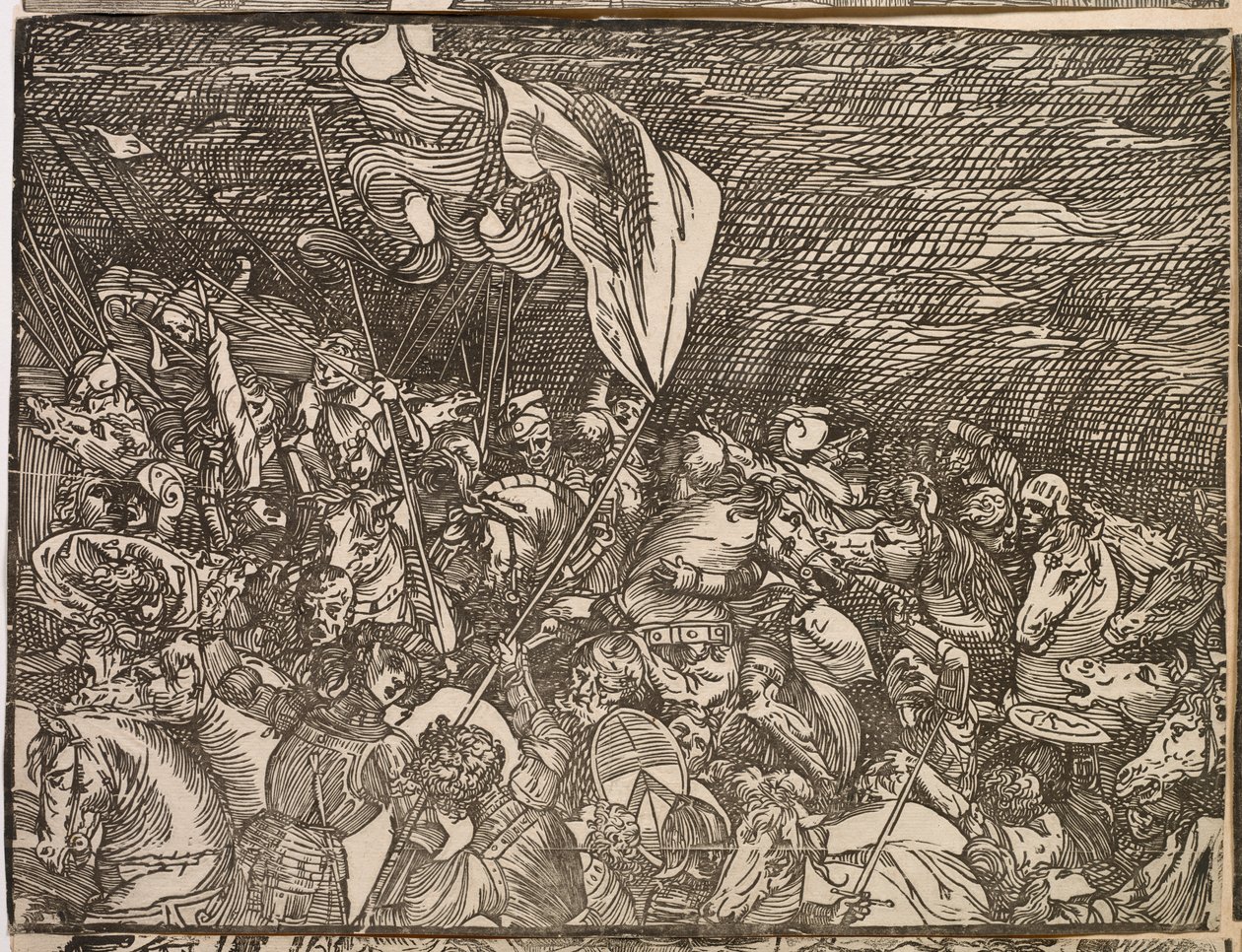 Die Versenkung der Armee des Pharao im Roten Meer von Titian (c.1488 1576)